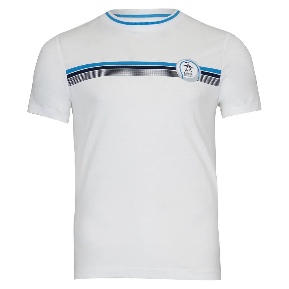 Men's Cotton Graphic Tennis Tee Bright White-Apparel-Penguin-118 Bright White-2XL, [current_file_name-Tennis Express