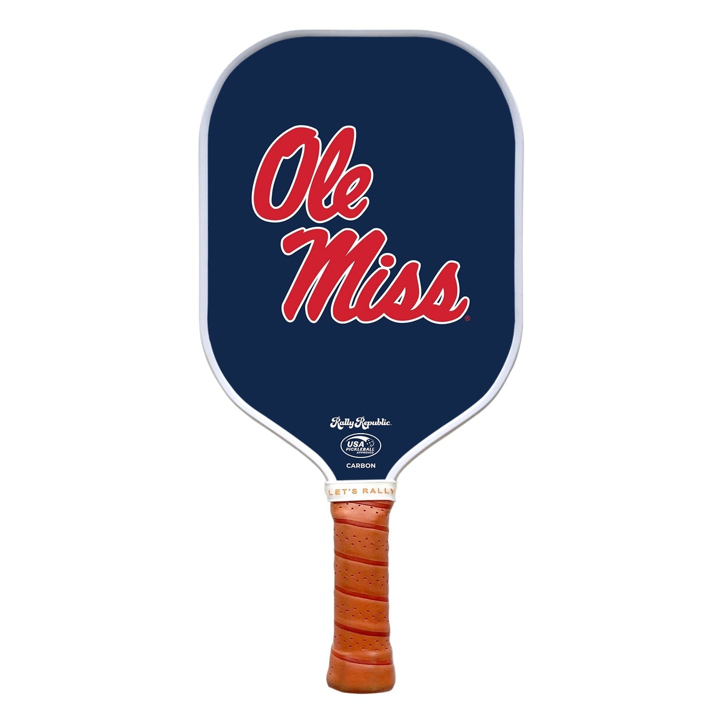 Rally Republic Pickleball Ole Miss Rebels Navy Ole Miss Pickleball Paddle