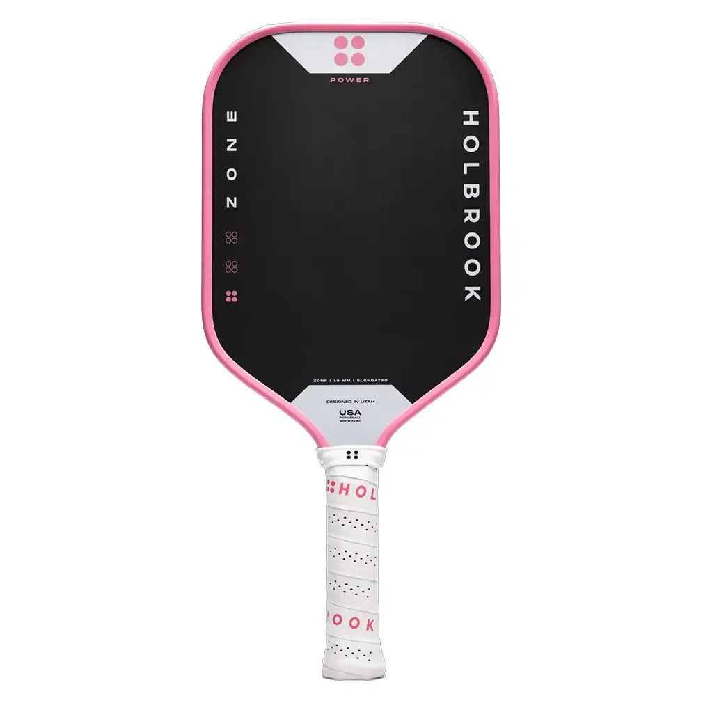 Zone Power Pickleball Paddle Pink-Racquets-Holbrook-P-ZONE-P-1_cf8f356b-8c13-4976-bc8f-1cea019baa0f-Tennis Express