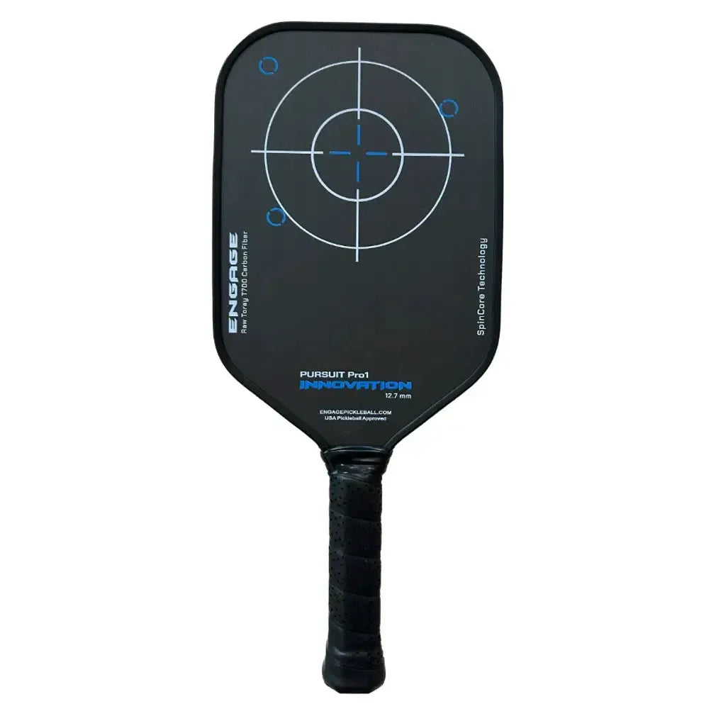 Pursuit Pro1 Innovation 12.7mm Pickleball Paddle Carbon Sky