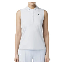 Women's Sport Sleeveless Tennis Polo-Apparel-Lacoste-PF7414-B-wwebp-Tennis Express