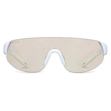 Shield Pickleball Eyewear White and Light Smoke