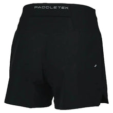 Womens Base Level Performance Tennis Short Black-Apparel-Paddletek-PTW01-BU24-1-Tennis Express