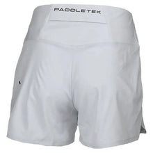Womens Base Level Performance Tennis Short Glacier Gray-Apparel-Paddletek-PTW01-GU24-2-Tennis Express