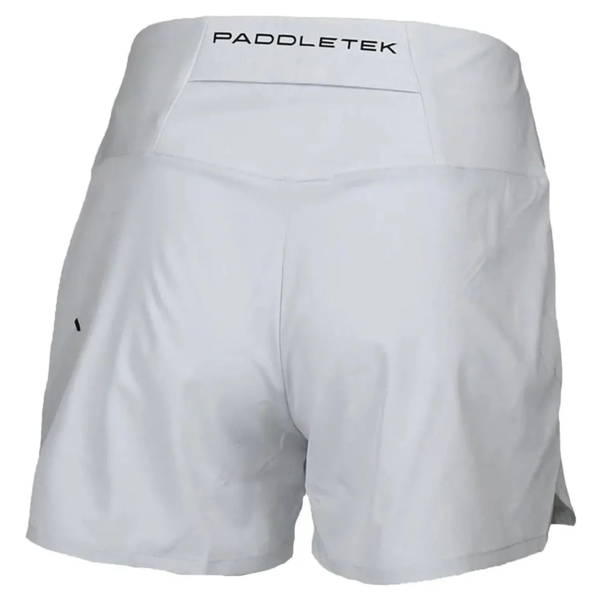 Womens Base Level Performance Tennis Short Glacier Gray-Apparel-Paddletek-PTW01-GU24-2-Tennis Express