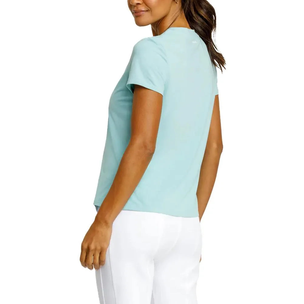 Women's Bijou Boxy Short Sleeve Pickleball Top Aquifer-Apparel-Spin-It-PX3164-2958S25-11-Tennis Express