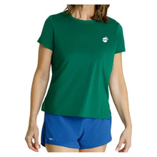 Women's Bijou Boxy Short Sleeve Pickleball Top-Apparel-Spin-It-PX3164-U25-Green-Tennis Express