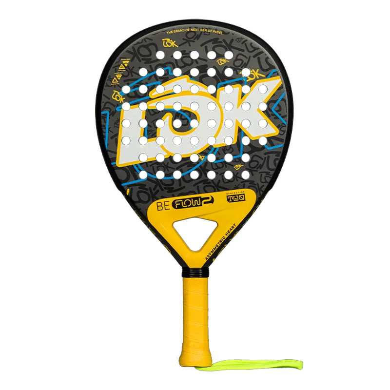 LOK Be Flow Gen 2 Yellow/Blue 2026 Padel Racket