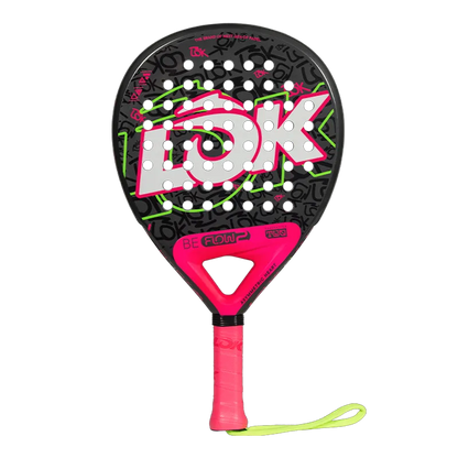 LOK Be Flow Gen 2 Pink/Green 2026 Padel Racket