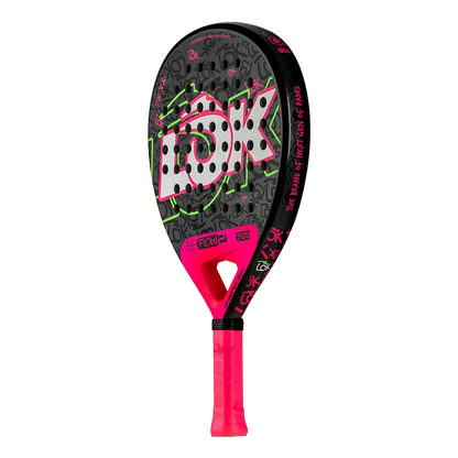 LOK Be Flow Gen 2 Pink/Green 2026 Padel Racket