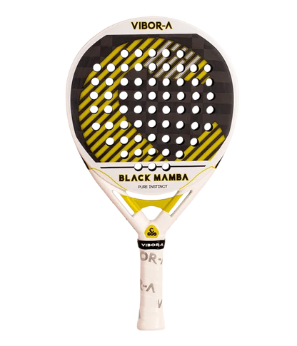 VIBOR-A Black Mamba Evo Pro White 2026 Padel Racket