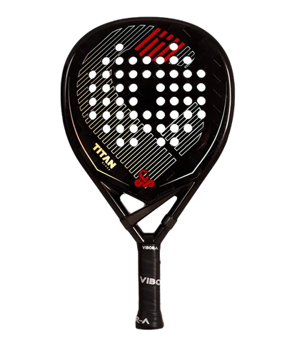 VIBOR-A Titan 15K Black Twill 2026 Padel Racket