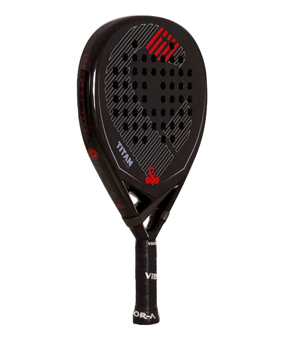 VIBOR-A Titan 15K Black Twill 2026 Padel Racket