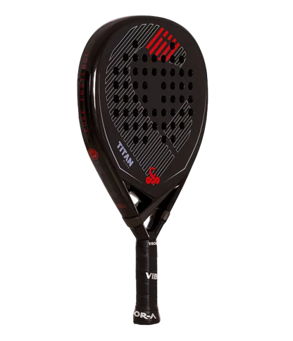 VIBOR-A Titan 15K Black Twill 2026 Padel Racket