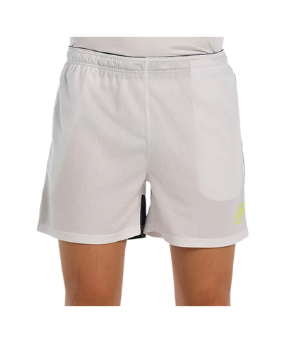 Pantalón Bullpadel Corto Laracha White 2025