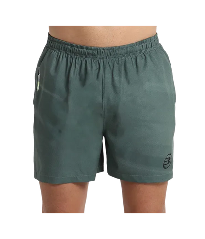 Pantalon Bullpadel Corto Legar Verde Oscuro 2025