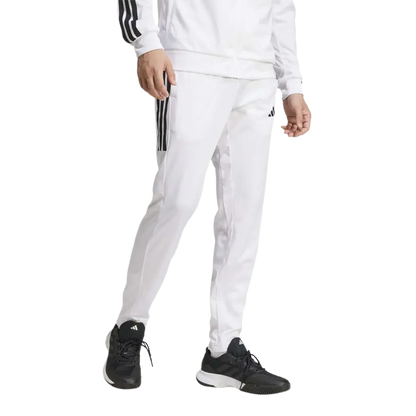Pantalon Largo Adidas 3S Knit Blanco