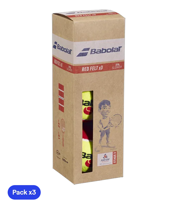 Balls  Babolat Stage 3 Red Felt Minitenis