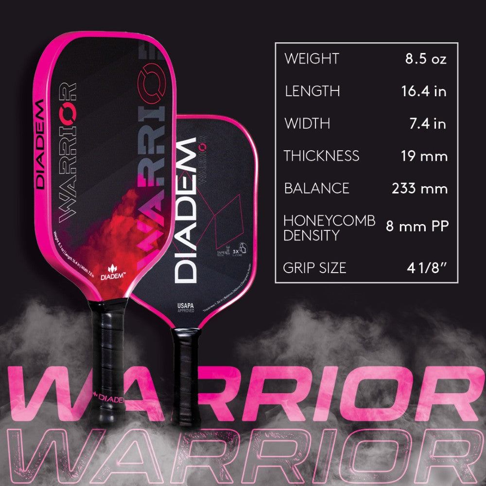 Diadem DUPR Warrior Pickleball Paddle