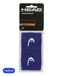 Wristband Cortas HEAD Azul (Pack x2)