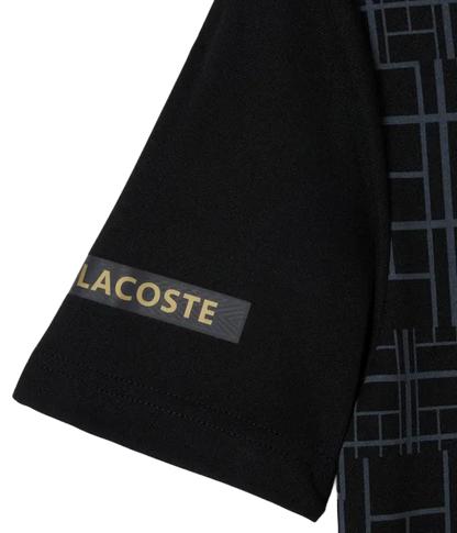 Polo Lacoste Novak Djokovic Negro 2025