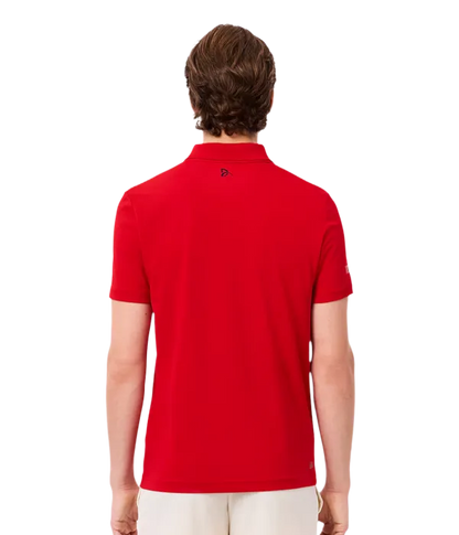 Polo Lacoste Tennis x Novak Djokovic Rojo 2025