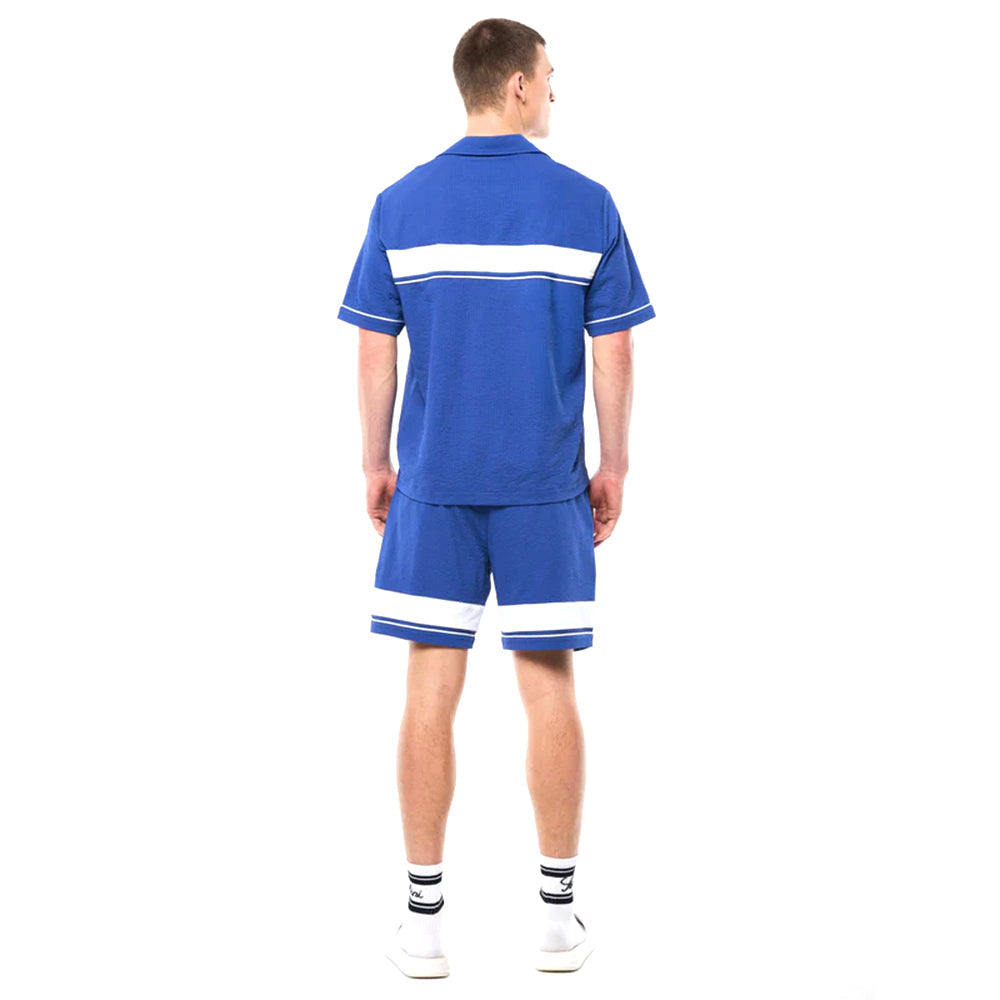 Sergio Tacchini Annata Cabana Shirt | Deep Ultramarine