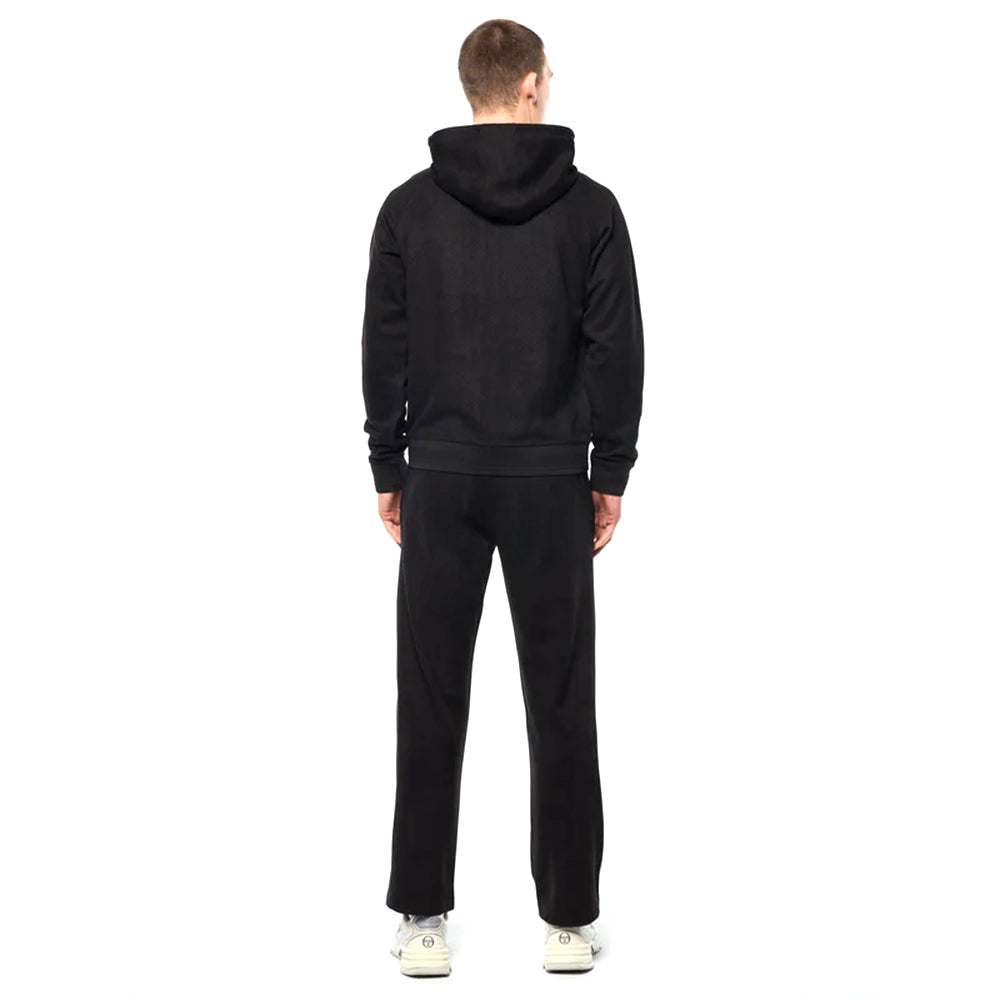 Sergio Tacchini Camoscio Hoodie |  Black Beauty