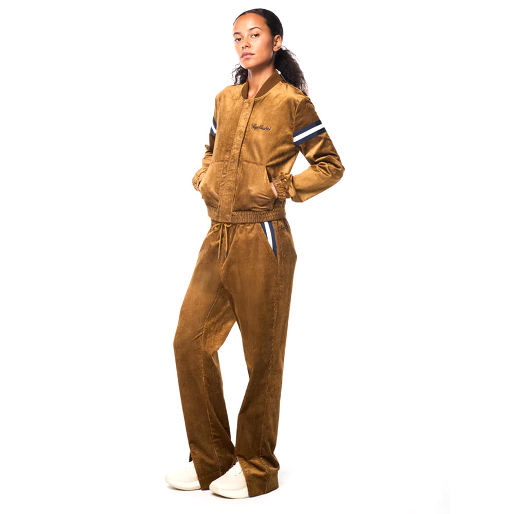 Sergio Tacchini Women's Cordurato Track Jacket |  Bronze Brown