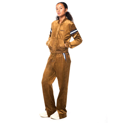 Sergio Tacchini Women's Cordurato Track Jacket |  Bronze Brown