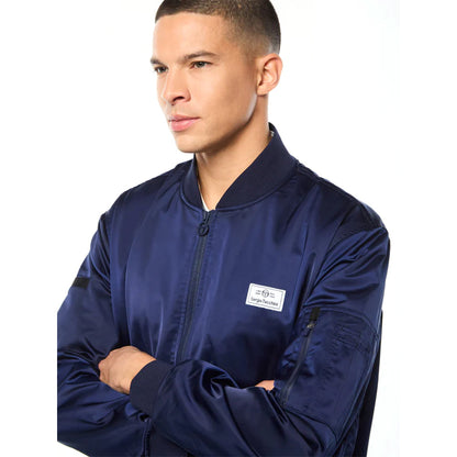 Sergio Tacchini Piano Bomber Jacket | Maritime Blue