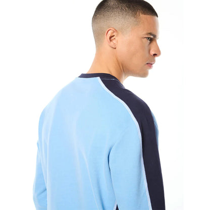 Sergio Tacchini Volo Crewneck | Della Robbia Blue