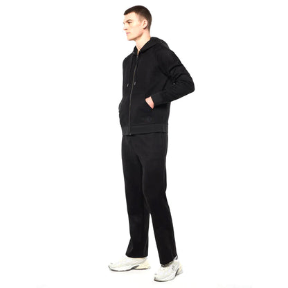 Sergio Tacchini Camoscio Hoodie |  Black Beauty