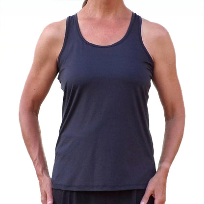 Picckleball Bella Racerback Tank Black