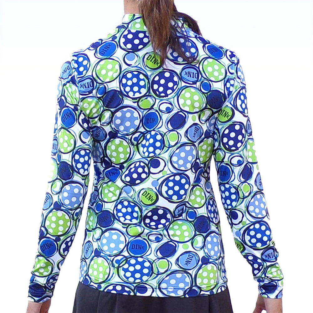 Picckleball Bella 1/4 Zip Long Sleeve Dink 1
