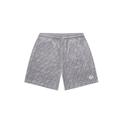 Sergio Tacchini Bandiera Debossed Velour Short | Sleet