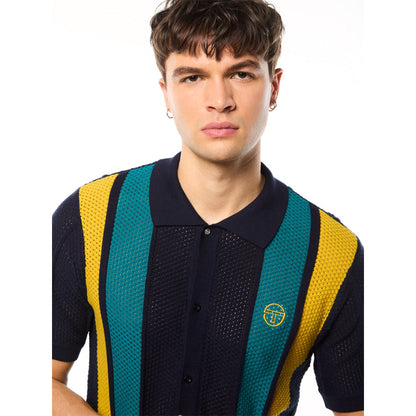 Sergio Tacchini Montell Knit Polo | Maritime Blue