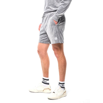 Sergio Tacchini Bandiera Debossed Velour Short | Sleet