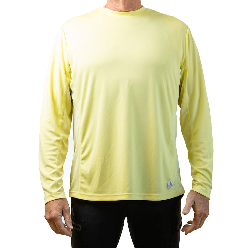 Picckleball Bella Men's Elfin Yellow Long Sleeve Tee