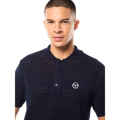 Sergio Tacchini Sabino Knit Polo | Maritime Blue