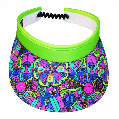 Picckleball Bella Visor Groovy
