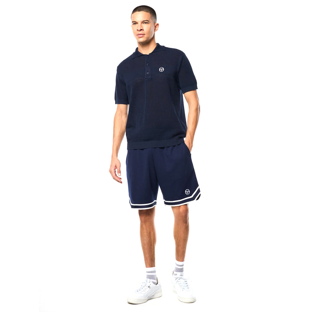Sergio Tacchini Sabino Knit Polo | Maritime Blue