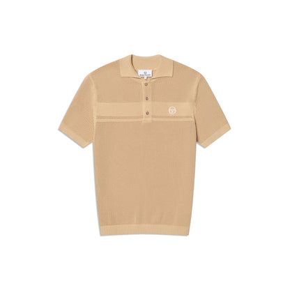 Sergio Tacchini Sabino Knit Polo | Mojave Desert