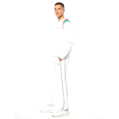 Sergio Tacchini Eredita Crewneck | Brilliant White