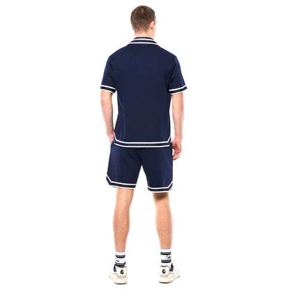 Sergio Tacchini Tito Short Sleeve Polo | Maritime Blue