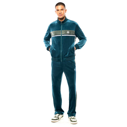 Sergio Tacchini Forato Velour Track Jacket | Mediterranea