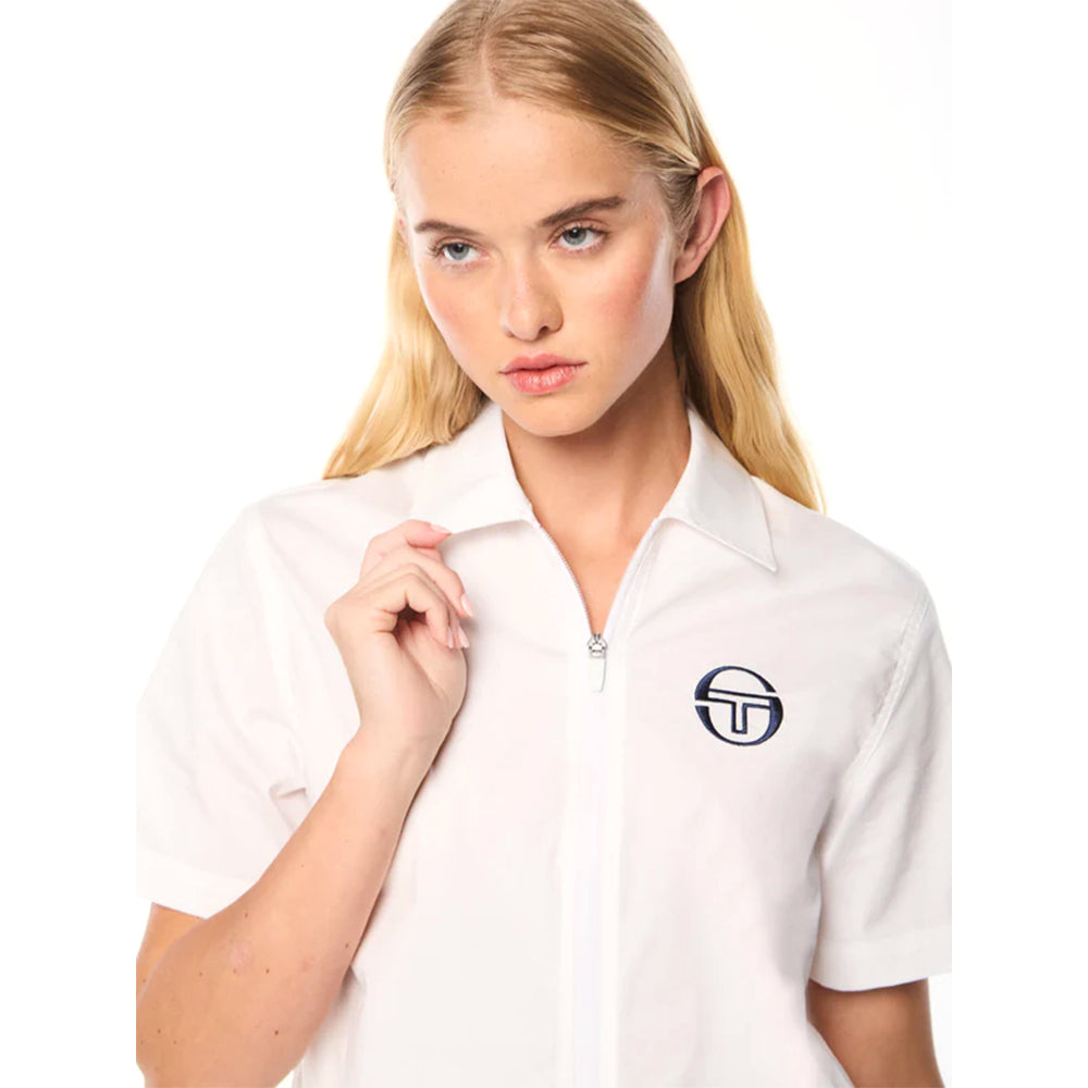 Sergio Tacchini Women's Piano Cabana Full Zip | Brilliant White
