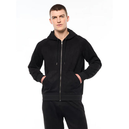 Sergio Tacchini Camoscio Hoodie |  Black Beauty