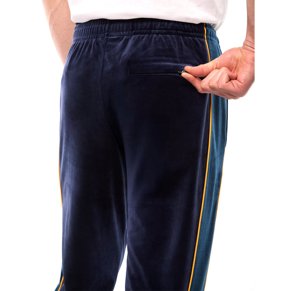 Sergio Tacchini Forato Velour Track Pant | Maritime Blue
