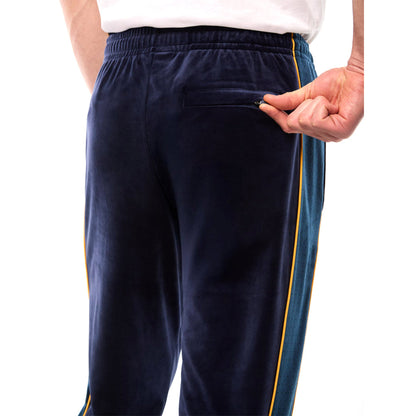 Sergio Tacchini Forato Velour Track Pant | Maritime Blue